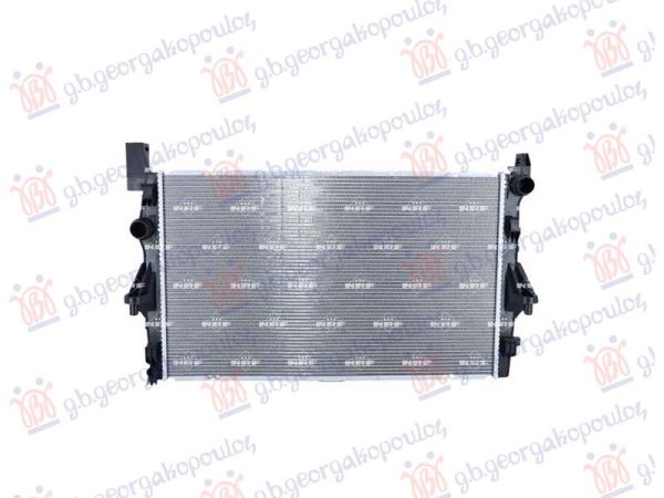 RADIATOR 1.6 (12009-111 CDI) -AC (690x418x16) MIDDLE SPILES (NISSENS)