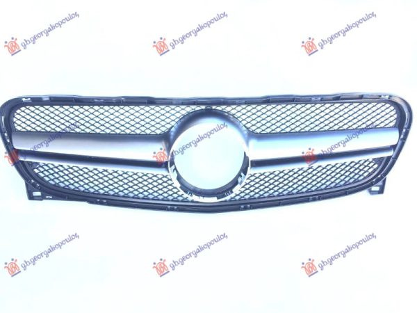 GRILLE COMPLETE (AMG) (W/SILVER MOULDING)