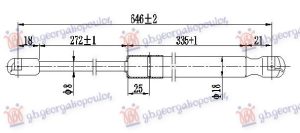 AMORTIZER GEPEK VRATA (645L-300N)