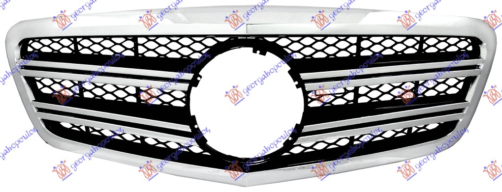 GRILLE 09- (AMG LOOK) CHROME /BLACK COMP