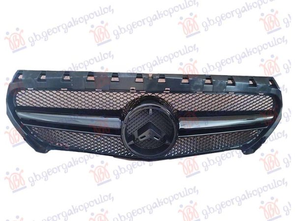 GRILLE W/MOULDING BLACK (CLA45 AMG)