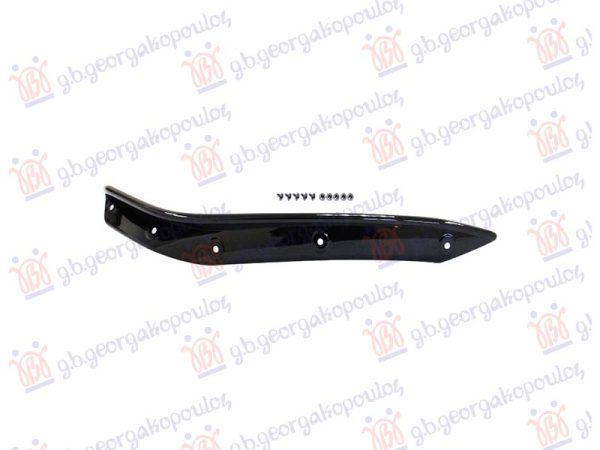 FRONT BUMPER MOULDING LOWER GLOSS BLACK (45 AMG)