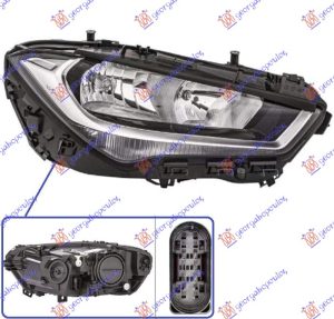 HEAD LAMP ELECTRICAL W/LED DRL (W/O LOGO) (HELLA)