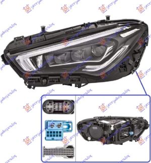 HEAD LAMP FULL LED AFS (W/O LOGO) (HELLA)