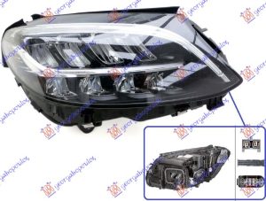 HEAD LAMP MULTIBEAM LED (W/O LOGO) (HELLA)