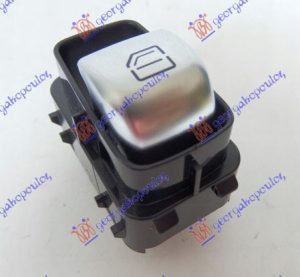 PREKIDAC U PREDNJIM (& ZADNJIM L=D) VRATIMA (CRNI NOSAC/SREBRNI TASTER) (CRVENO SVETLO) (4 PIN) DESNO