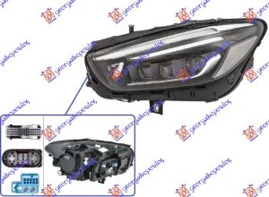HEAD LAMP FULL LED AFS (W/O LOGO) (HELLA)