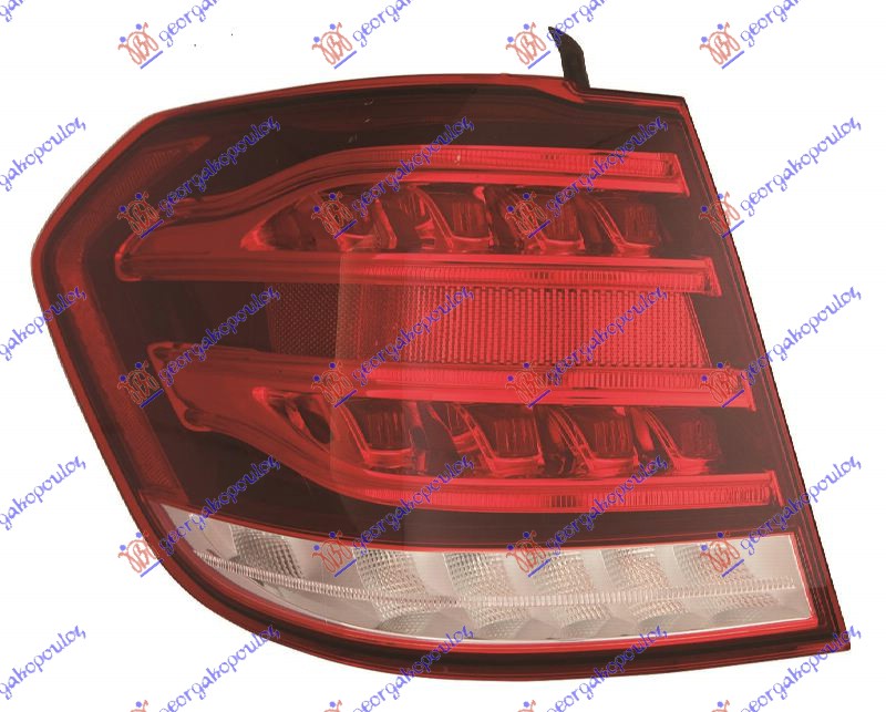 STOP LAMPA SPOLJASNJA KARAVAN (CELA LED) (CRNO KUCISTE) (DEPO) LEVO