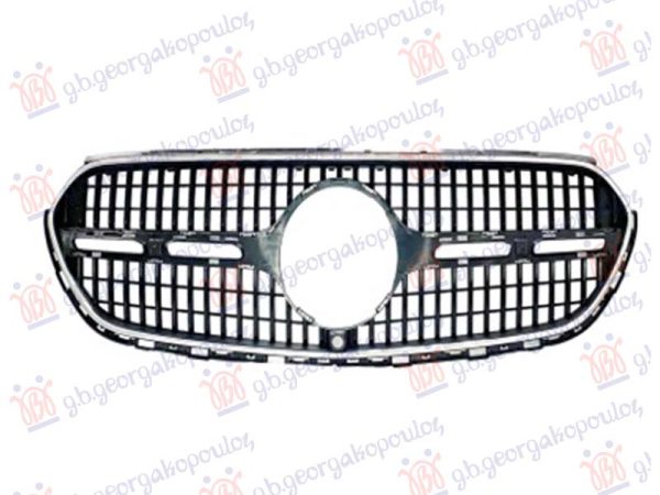 PVC MASKA UNUTRASNJA CRNA (HROM OKVIR)