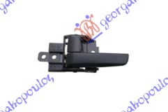 DOOR HANDLE FRONT/REAR INNER BLACK