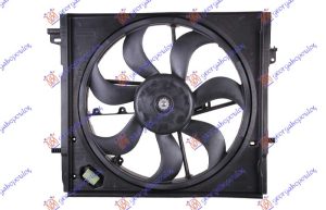 VENTILATOR KOMPLET (ZA SVE BENZIN/DIZEL) (IZUZEV ZA BENZIN 1.2DIG-T MANUELNI) (MAN/AUTO)