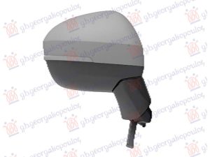 DOOR MIRROR ELECTRICAL HEATED FOLDABLE PRIMED (W/SIDE LAMP : BLIS) (11 PIN) (CONVEX GLASS)