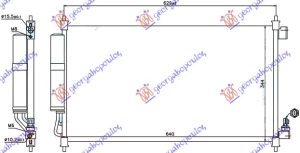 HLADNJAK KLIME 1.6i 16V (610x342x16)