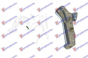 NOSAC BLATOBRANA ALUMINIJUM DESNO