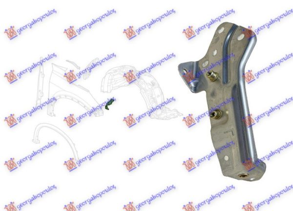 NOSAC BLATOBRANA ALUMINIJUM LEVO