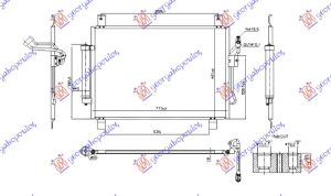 HLADNJAK KLIME 2.5 HIBRID - 3.5 BENZIN (715x461) (KOYO)
