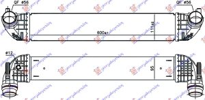 HLADNJAK INTERKULERA 1.6 CDTi DIZEL (600x114x95)