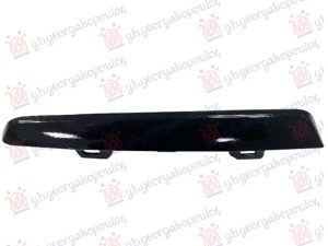 FRONT BUMPER GRILLE MOULDING PAINTED BLACK