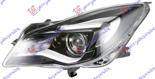 HEAD LAMP ELECTRICAL (HIR2) W/LED DRL (HELLA)