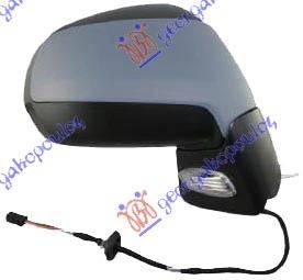 RETROVIZOR ELEKTRICNI SA GREJACEM PM (ELEKTRO-SKLOPIV) (MIGAVAC) (SVETLO) (SENZOR) (A KVALITET) (KONVEKSNO STAKLO) DESNO