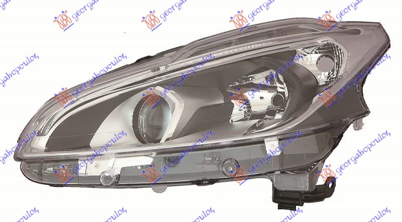 FAR ELEKTRICNI (H7/H7) SA LED DNEVNIM SVETLOM (DEPO) LEVO