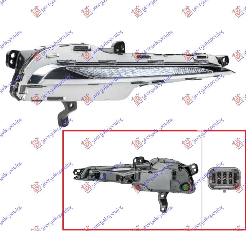 POZICIONO SVETLO LED (HELLA) DESNO