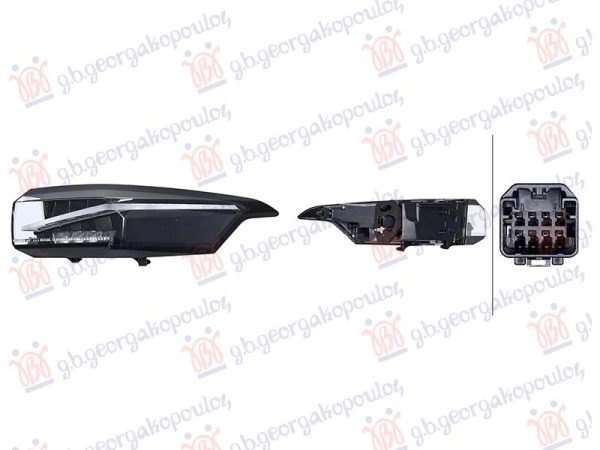 STOP LAMPA SPOLJASNJA CELA LED (HELLA) DESNO