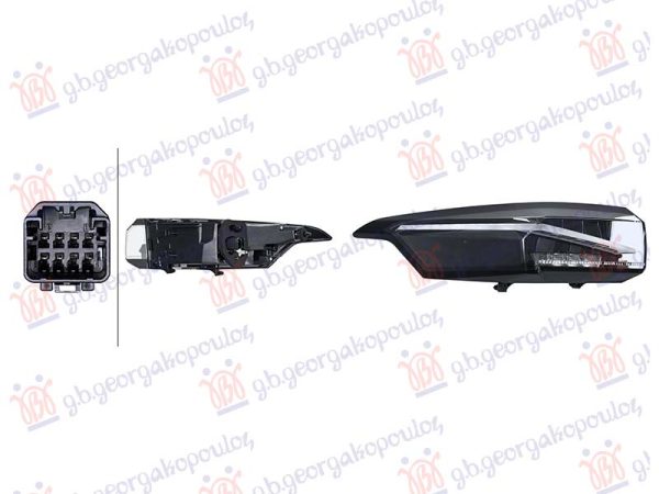 STOP LAMPA SPOLJASNJA CELA LED (HELLA) LEVO