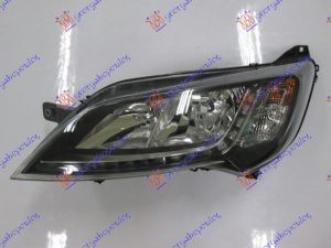 FAR ELEKTRICNI CRNI SA LED DNEVNIM SVETLOM (DEPO) LEVO