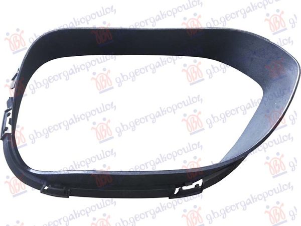 EXHAUST MOULDING BRACKET (PLASTIC)