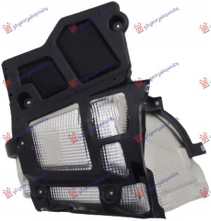 NOSAC ZADNJEG BRANIKA DONJI PLASTICNI (SA ALUMINIJUMSKOM PLOCOM) -2013 LEVO
