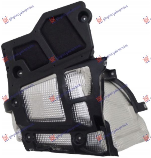 NOSAC ZADNJEG BRANIKA DONJI PLASTICNI (SA ALUMINIJUMSKOM PLOCOM) -2013 LEVO