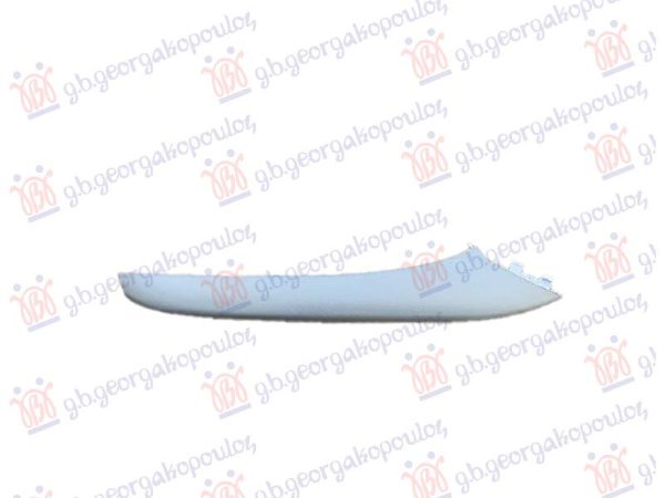FRONT BUMPER GRILLE MOULDING UPPER SILVER 2013-