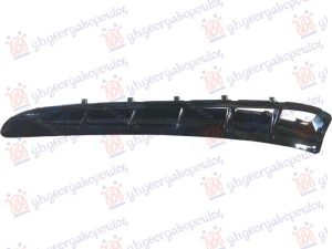 FRONT FENDER MOULDING PAINTED GLOSSY BLACK