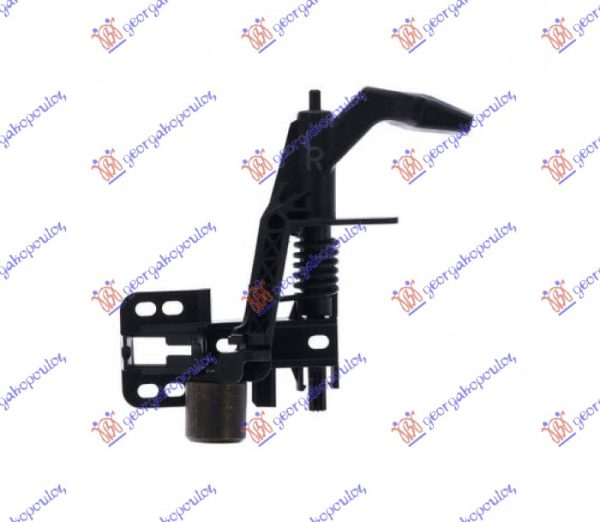 DOOR HANDLE INNER FRONT/REAR BLACK