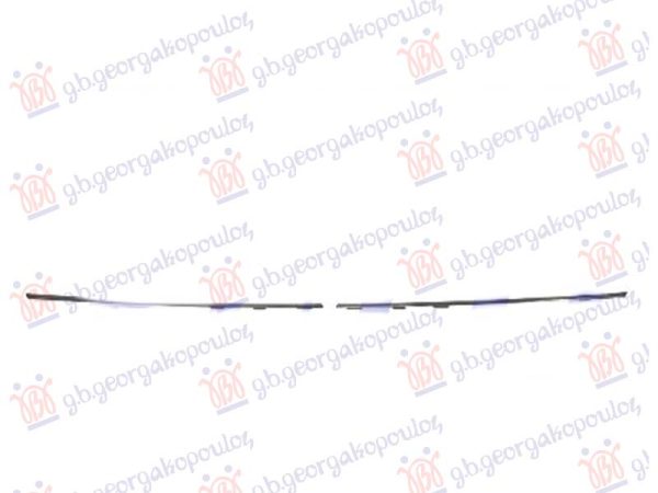 LAJSNA PVC MASKE HROM (SET 2 KOM)