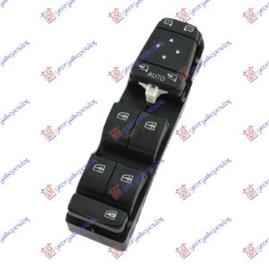 PREKIDAC U PREDNJIM VRATIMA (4 TASTERA) (ELEKTRO-SKLOPIV RETROVIZOR) (24 PIN) LEVO