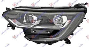 FAR ELEKTRICNI CRNI (H7/H7) SA LED DNEVNIM SVETLOM (TYC) LEVO