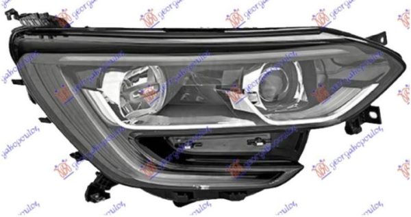 FAR ELEKTRICNI (H7/H7) CRNI LED DNEVNIM SVETLOM (TURSKA) DESNO