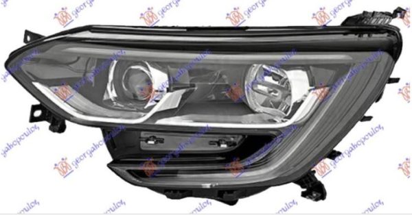 FAR ELEKTRICNI (H7/H7) CRNI LED DNEVNIM SVETLOM (TURSKA) LEVO