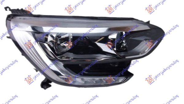 FAR ELEKTRICNI (H7/H7) HROM SA LED DNEVNIM SVETLOM 2021- (TURSKA) DESNO