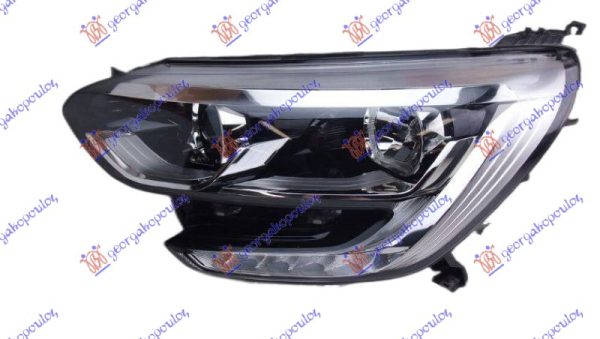 FAR ELEKTRICNI (H7/H7) HROM SA LED DNEVNIM SVETLOM 2021- (TURSKA) LEVO