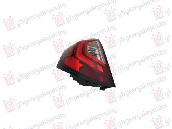 STOP LAMPA (LED/PY21W/P21W/W16W) (DEPO) LEVO