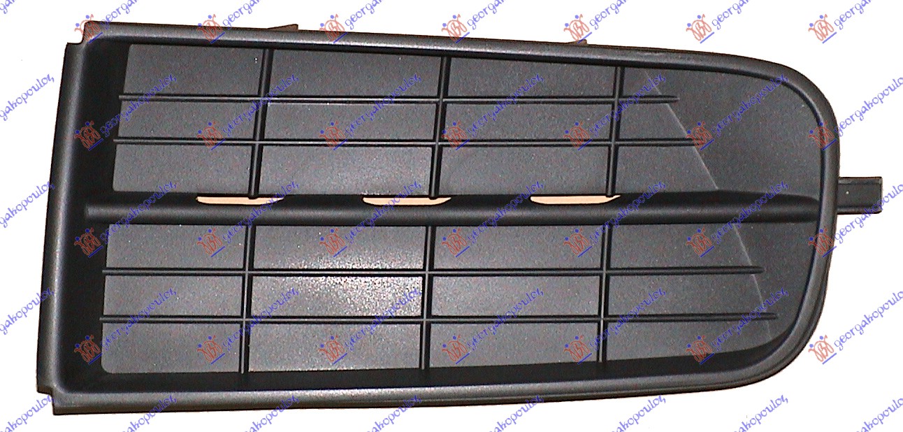 FRONT BUMPER GRILLE (W/O FOG LAMP HOLE)