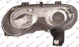 HEAD LAMP ELECTRICAL BLACK 2004- (W/MOTOR) (E) (DEPO)