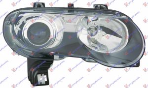 HEAD LAMP ELECTRICAL BLACK 2004- (W/MOTOR) (E) (DEPO)