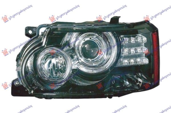 HEAD LAMP Bi-XENON BLACK 2009- (MARELLI)