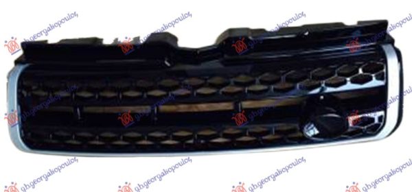 GRILLE BLACK W/SILVER MOULDING (DYNAMIC)