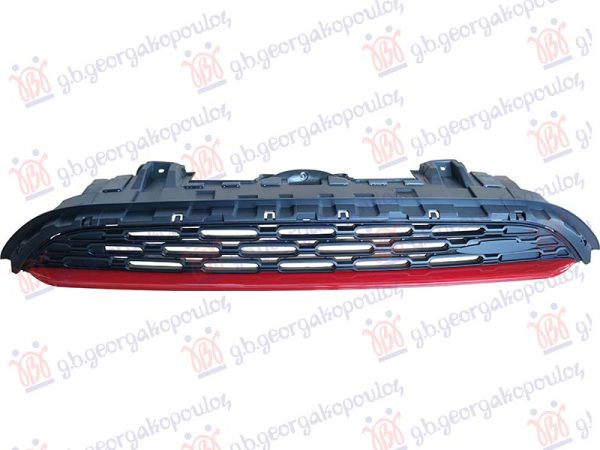 GRILLE BLACK (W/RED MOULDING)