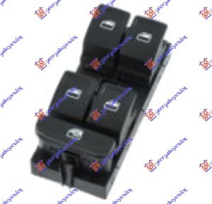 PREKIDAC U PREDNJIM VRATIMA (4 TASTERA) (8 PIN) LEVO